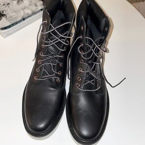 Timberland Nubuck Sensorflex Black Womens Lace Up